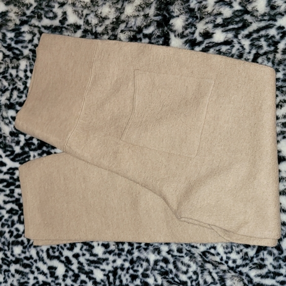 Something Navy Hakama Wool Blend Cigarette Trousers In CM-Camel NWT Size Med - Picture 3 of 16